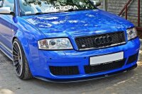 Maxton Design Front extension black gloss - Audi RS6 C5