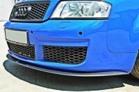 Maxton Design Front extension black gloss - Audi RS6 C5