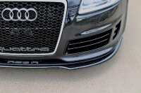 Maxton Design Front extension black gloss - Audi RS6 C6