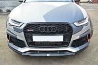 Maxton Design Front extension V.2 black gloss - Audi RS6 C7 / C7 FL