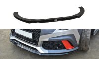 Maxton Design Frontansatz V.2 schwarz Hochglanz - Audi...