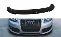 Maxton Design Front extension black gloss - Audi S3 8P