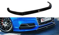 Maxton Design Front diffuser V.1 black gloss - Audi S3 /...