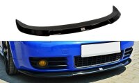 Maxton Design Front extension black gloss - Audi S4 B6