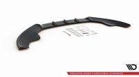 Maxton Design Front extension black gloss - Audi S4 / A4 S-Line B8