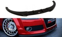 Maxton Design Front extension black gloss - Audi TT 8J