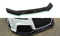 Maxton Design Front extension V.2 black gloss - Audi TT...