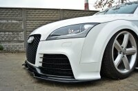 Maxton Design Front extension V.2 black gloss - Audi TT RS 8J