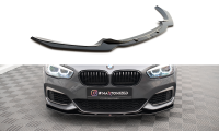 Maxton Design Front extension V.1 black gloss - BMW 1...