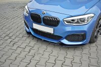 Maxton Design Frontansatz V.1 schwarz Hochglanz - BMW 1er F20/F21 M-Power Facelift