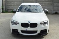 Maxton Design Front extension black gloss - BMW 1 Series F20/F21 M-Power (Pre-Facelift)