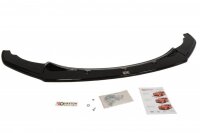 Maxton Design Front extension black gloss - BMW 1 Series F20/F21 M-Power (Pre-Facelift)