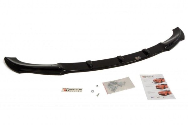 Maxton Design Front extension black gloss - BMW 3 Series E46 Coupe