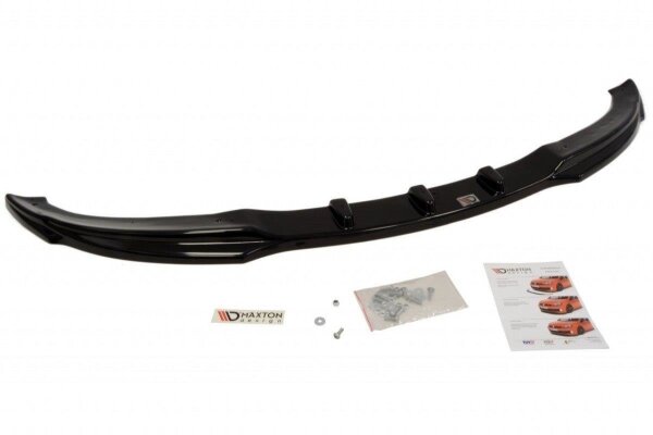 Maxton Design Front extension black gloss - BMW 3 Series E46 Coupe Facelift