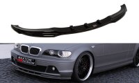 Maxton Design Front extension black gloss - BMW 3 Series...