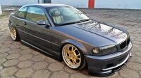 Maxton Design Front extension V.1 black gloss - BMW 3 Series E46 M Package Coupe