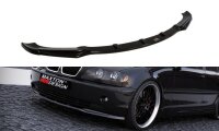 Maxton Design Front extension black gloss - BMW 3 Series...