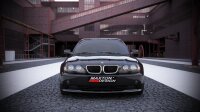 Maxton Design Frontansatz schwarz Hochglanz - BMW 3er E46...