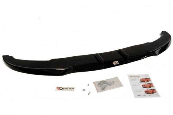 Maxton Design Front extension black gloss - BMW 3 Series E92 / E93 (Pre-Facelift)