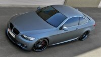 Maxton Design Front extension black gloss - BMW 3 Series...