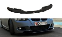 Maxton Design Front extension black gloss - BMW 3 Series...