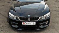 Maxton Design Front extension V.2 black gloss - BMW 4...
