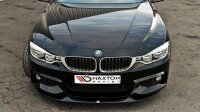 Maxton Design Frontansatz V.2 schwarz Hochglanz - BMW 4er...