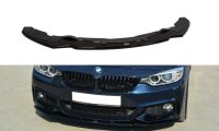 Maxton Design Frontansatz V.1 schwarz Hochglanz - BMW 4er...