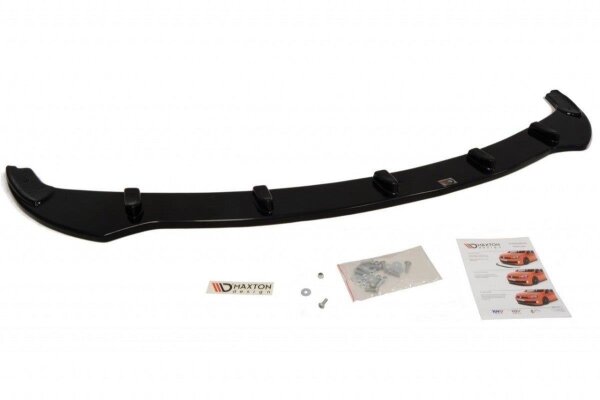 Maxton Design Front extension black gloss - BMW 5 Series E60 / E61 Facelift