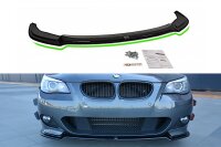 Maxton Design Front extension black gloss - BMW 5 Series...