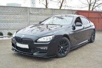 Maxton Design Frontansatz schwarz Hochglanz - BMW 6er Gran Coupe M Paket