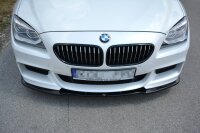 Maxton Design Frontansatz schwarz Hochglanz - BMW 6er Gran Coupe M Paket