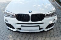 Maxton Design Front extension black gloss - BMW X4 M Package