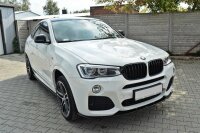 Maxton Design Front extension black gloss - BMW X4 M Package