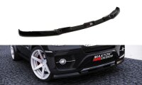 Maxton Design Front extension black gloss - BMW X6