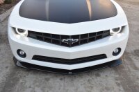 Maxton Design Front extension black gloss - Chevrolet Camaro 5