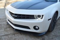 Maxton Design Front extension black gloss - Chevrolet Camaro 5