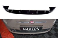 Maxton Design Front extension V.1 black gloss - Fiat 500...