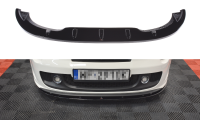 Maxton Design Front extension black gloss - Fiat 500 ABARTH MK1