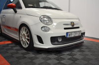 Maxton Design Frontansatz schwarz Hochglanz - Fiat 500 ABARTH MK1