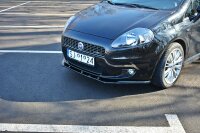 Maxton Design Frontansatz schwarz Hochglanz - Fiat Grande Punto Standard