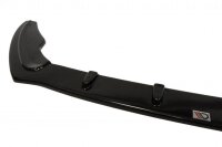 Maxton Design Front extension black gloss - Ford Fiesta MK7 FL