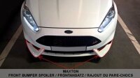 Maxton Design Front extension black gloss - Ford Fiesta ST MK7 FL (with Maxton Design bumper)