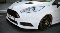 Maxton Design Front extension V.2 black gloss - Ford Fiesta ST MK7 FL