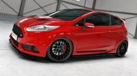 Maxton Design Front extension V.3 black gloss - Ford Fiesta ST MK7 FL