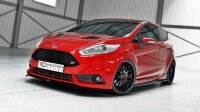 Maxton Design Front extension V.3 black gloss - Ford Fiesta ST MK7 FL