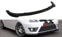 Maxton Design Front extension V.1 black gloss - Ford...