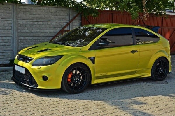 Maxton Design Front extension V.1 black gloss - Ford Focus RS MK2