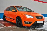 Maxton Design Front extension V.2 black gloss - Ford Focus ST MK2