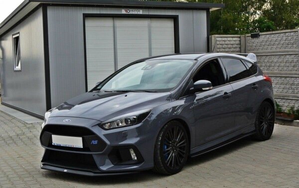 Maxton Design Front extension V.2 black gloss - Ford Focus RS MK3